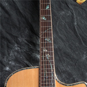 HM750GSC Himor Brand, alta qualità 40 pollici di taglio in legno massello chitarre acustiche, chitarra Folk - Product Image 3