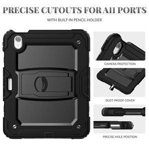 Funda Resistente con Soporte y Porta Lápiz para <span class=keywords><strong>iPad</strong></span> 10.ª Gen. 10.9 2022 y <span class=keywords><strong>iPad</strong></span> 11.ª Gen. 2025 (Con Descuento) - Product Image 5