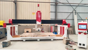 Máquina de corte CNC para piedra a precio reducido, para cortar perfiles de mármol, granito, cuarcita, porcelana, <span class=keywords><strong>Dekton</strong></span>, <span class=keywords><strong>encimeras</strong></span> y orificios para fregaderos - Product Image 3