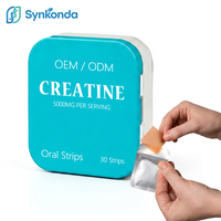 OEM ODM Créatine Monohydrate en Bandelettes Orales, Nutrition Sportive, Croissance Musculaire, Bandelettes Dissolvables Orales, Complément Alimentaire pour Adultes
