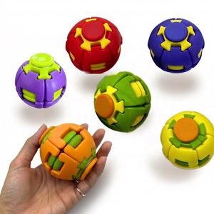Balle de déformation créative anti-stress, jouet sensoriel pour enfants et adultes, jeu de puzzle de bureau durable - Product Image 4