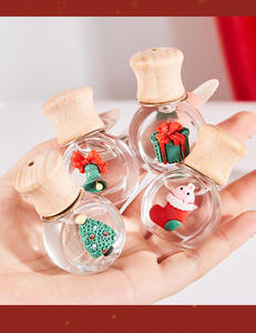 <span class=keywords><strong>Parfum</strong></span> de <span class=keywords><strong>voiture</strong></span> de Noël 10ml, senteur florale longue durée, style moderne, modèle Père Noël, pour grille d'aération de climatisation - Product Image 6