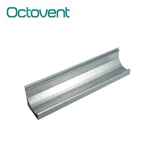 Hvac Hệ thống bộ phận hình chữ nhật không khí thép mạ kẽm 20mm 25mm 35mm điều hòa không khí TDC Ống mặt bích - Product Image 2