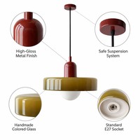 Lampu Chandelier Plafon Modern Nordic 2700K Soft Warm White Kaca Logam Tinggi Dapat Disesuaikan Tegangan AC untuk Rumah Kecil, Ruang Tamu, Hotel, Bar