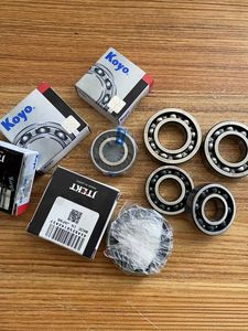 Roulements à billes à gorge profonde NS-K 6204-2RS <span class=keywords><strong>6205</strong></span>-2RS 6206-2RS, jeu <span class=keywords><strong>C3</strong></span>, en acier chromé, étanches, pour pièces automobiles et pompes industrielles - Product Image 2