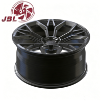 Jantes de voiture monobloc forgées en alliage d'aluminium de 16-24 pouces, finition bronze brossé, 5 branches, découpe méca, 5x112/114.3/120 pour voiture de tourisme