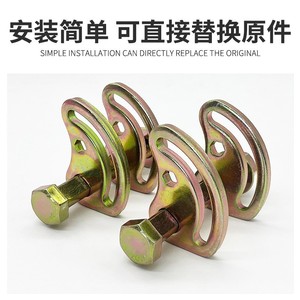 Kit de Suspensión de Brazo de Control Superior, 2 Piezas, Pernos de Camber K100026 45K5012, Plateado, Acero Inoxidable, Nylon - Product Image 3