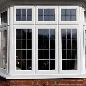 Fenêtre à <span class=keywords><strong>baie</strong></span> et à arche en aluminium de style campagnard avec verre Low-e pour balcon - Product Image 1