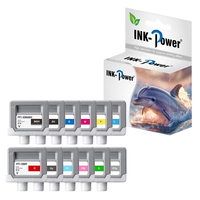 ENCRE-PUISSANCE PFI306 PFI 306 PFI-306 Premium Compatible Jet D'encre Couleur Cartouche D'encre pour Canon IPF8400 IPF9400 Imprimante