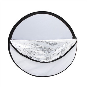 Équipement de photographie de studio 110cm 43 "5 en 1 réflecteur de lumière pliable multicolore rond - Product Image 5