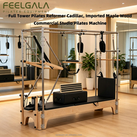Lit de Pilates Cadillac en bois massif, résistant à l'usure, durable et portable, prix usine, commandes en gros, OEM ODM acceptés, pour studio de yoga et salle de sport