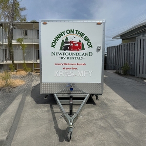 2025 Outdoor Mobile <b>Portable</b> Restroom For Festival Activities Plastic Western Style <b>Toilet</b> Trailer - Product Image 1