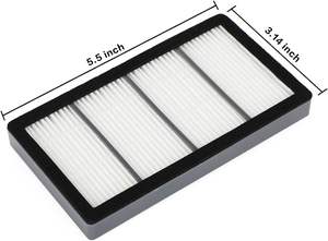 IRobots Roombas S9/s9 + jeu de filtres HEPA 99.97% capture d'allergènes Auto vide Compatible 9550 modèles - Product Image 3