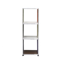Gabinete de estante decorativo de almacenamiento abierto de combinación de varios colores de calidad superior para el hogar, Villa, Hotel, Oficina