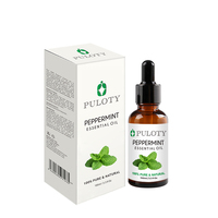 Huile essentielle de menthe poivrée de haute qualité 10 ml, huile de menthe naturelle extraite de plantes en vrac