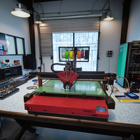 Imprimante 3D Industrielle UV pour Lettres Lumineuses Enseignes Publicitaires, Machine d'Impression pour Petites Entreprises