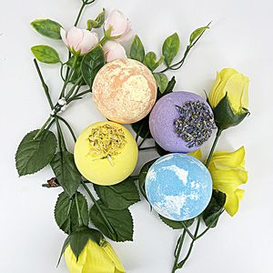 Bombes de bain colorées biologiques à marque privée pour femmes - Vente chaude - Product Image 5