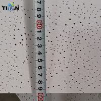 Panneaux de Plafond Acoustiques Suspendus Insonorisants Noirs, Dalles de Plafond en Fibre Minérale 2 x 4