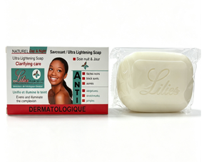 Jabón Aclarante Lilies Día y Noche, Anti-Manchas Oscuras, Acné, Estrías, para Rostro y Cuerpo, Jabón Dermatológico Aclarante - Product Image 3