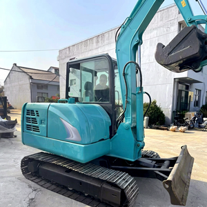 Excavatrice d'occasion Kobelco SK60 2022, 6 tonnes, avec godet de 0,3 m³ de capacité. Excavatrice sur chenilles Kobelco SK60 d'occasion. - Product Image 1