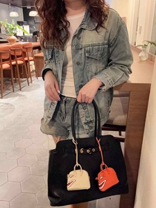 High-End Car Decoration <b>Mini</b> Shark Pendant New Red Envelope Imitation Leather Chain Bag's Pendant PU Leather Material - Product Image 5