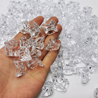 Meerkleurige plastic ijsblokjes DIY sieraden acrylstenen accessoires onregelmatige edelsteen diamant injectiegieten handwerk