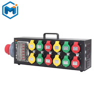 Petit boîtier électrique 12 voies 16A grand écran Led boîtier d'alimentation contrôleur boîte de Distribution de scène