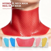 Patchs Hydrogel au Collagène pour le Cou – Lifting, Anti-rides, Hydratants et Nourrissants pour le Menton et le Cou