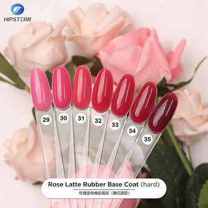 เจลเบสยางกุหลาบ Hema-free Rose Latte Rubber Base Coat เจลเบสแข็งพิเศษสำหรับเล็บที่อ่อนแอ - Product Image 3