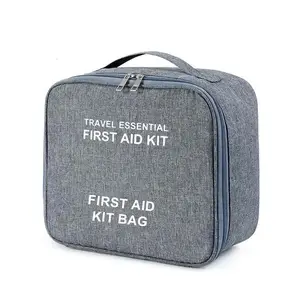 Personalizado al por mayor de fábrica de carros médicos AED emergencia salvavidas mini viaje botiquín de primeros auxilios