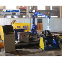 Nuevo Brazo Robótico Industrial para Producción Automotriz, Robot de Soldadura MIG con Viga en H