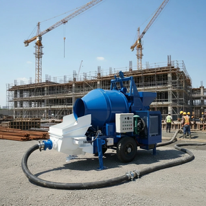 Nouvelle pompe à béton mobile diesel Minle C3, <span class=keywords><strong>moteur</strong></span> <span class=keywords><strong>de</strong></span> haute qualité, portée verticale <span class=keywords><strong>de</strong></span> 30 m/h à 120 m, garantie 1 an - Product Image 5