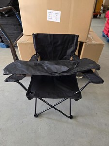 Silla Plegable Portátil Ligera de Acero Inoxidable con Logotipo Personalizado para Comer al Aire Libre, Acampar, Parque, Viajes, Picnic, Playa - Product Image 4