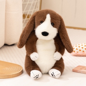 Nuovo arrivo peluche pigro orecchie lunghe cane imbottito decorazione per la casa per bambini regalo di compleanno morbido pigro cucciolo bambola giocattolo - Product Image 3