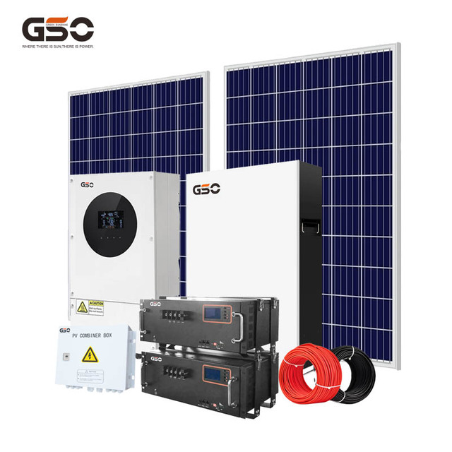 Solar Energy System 8KW Hybrid Lifepo4 Battery Provide Manufacturer Solar Energy Storage