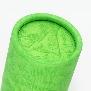 Boîte à parfum en carton recyclable personnalisée Tubes d'emballage en papier de baume huile essentielle cosmétique verte pour les soins de la peau - Product Image 3