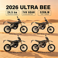 Moto électrique Surron Ultra Bee 2026, 24,5 kW, 74 V 60 Ah, Dirt Bike Sur Ron