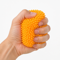 Nouveau jouet anti-stress unique en forme de flocon de neige Caterpillar Venting Snowflake Ball en TPR
