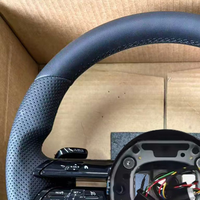 Amélioration de l'intérieur de la voiture Volant personnalisé en cuir et fibre de carbone adapté à Mercedes-Benz