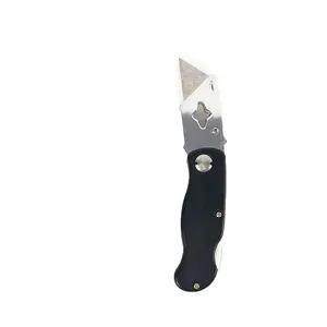 VICRING Lock Back Quick-Change Blade Aluminium Handle Pipe Cutter Box Cutter Carpet Knife Folding Utility Knife