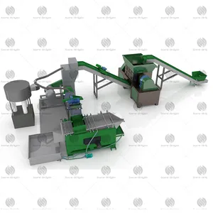 High quality wire granulator dry type recycle plastic and copper cable granulator for sale