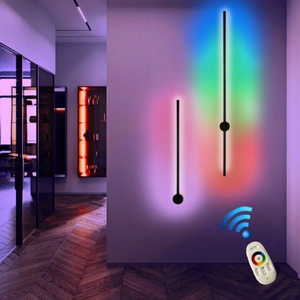RGB LED <b>Light</b> Factory Price <b>Wall</b> Lamp Rotatable with <b>Remote</b> <b>Control</b> Colorful Interior LED <b>Light</b> for Living Room <b>Wall</b> Mounted - Product Image 4