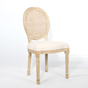Customizable French High-end Retro Style Distressed Solid <b>Wood</b> Frame Detachable Wedding Cafe Restaurant Hotel <b>Chair</b> - Product Image 4