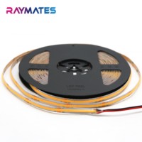 Tira de Luz LED COB RAYMATES Limitless de Luz Blanca, 12v/24v, un Solo Color, Súper Brillante, para Uso en Interiores