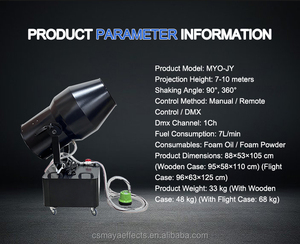 3000W potente macchina per fare schiuma agitazione per feste macchina schiuma per feste festa festa in schiuma a getto macchina per effetto palcoscenico - Product Image 6