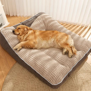 Custom Size Comfortabele Extra Grote Hondenbedden Effen Patroon Huisdierbedden Voor Grote Honden - Product Image 3