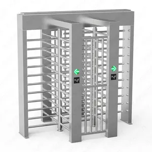 KARSUN Entrada segura Torniquete de altura completa Sistema de escaneo biométrico QRcode Puerta de alta seguridad directa de fábrica
