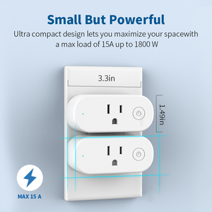 US Smart <strong>Plug</strong> WiFi Enabled Matter Protocol OEM Customizable Power Monitoring <strong>Remote</strong> <strong>Control</strong> <strong>for</strong> Home Automation - Product Image 5