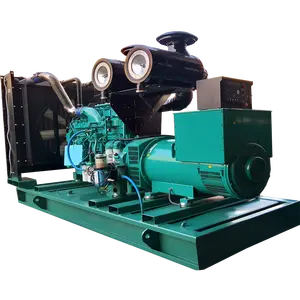 Alternatore senza spazzole ad alte prestazioni pannello sincrono 500KVA 400KW generatore diesel 400KVA generatore diesel di tipo industriale