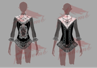 Costume de gymnastique rythmique de style classique et élégant pour filles, design personnalisé pour la danse et les spectacles